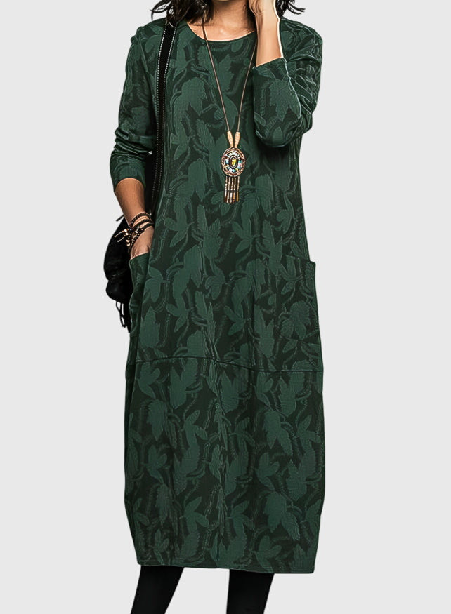 Victoria | Rochie casual cu guler rotund