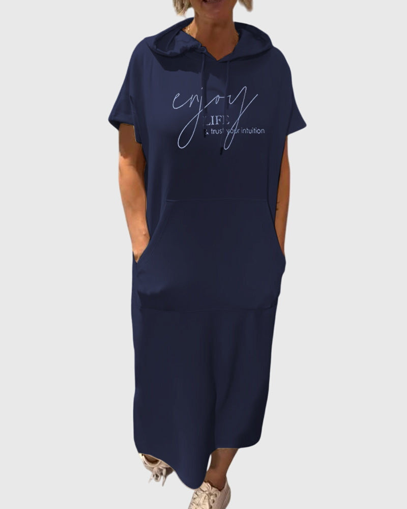 Marlowe™ | Rochie casual tip hanorac
