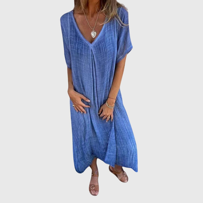 Fiona™ – Rochie elegantă ușoară cu decolteu în V