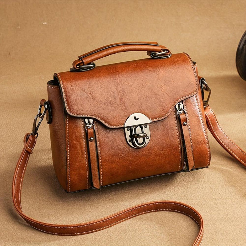 Zoe™ Eleganță Atemporală | Geantă Vintage cu Clapetă