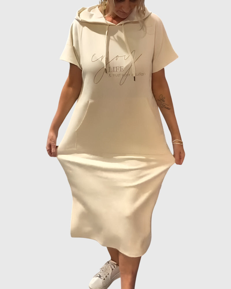Marlowe™ | Rochie casual tip hanorac