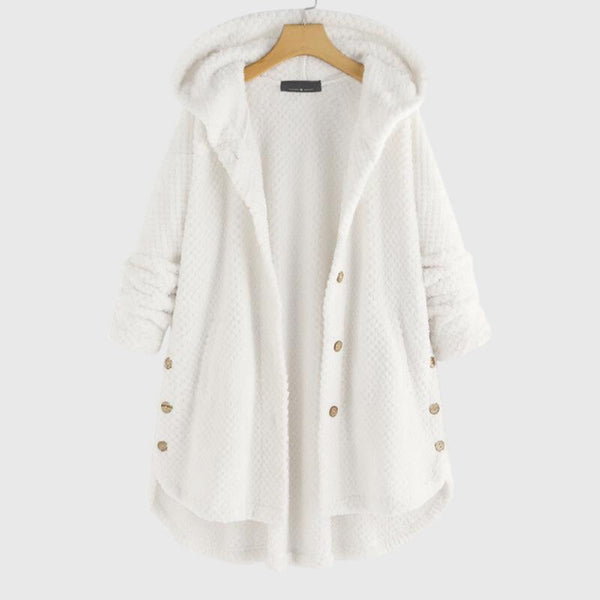 Franca™ - Jachetă din fleece cu glugă
