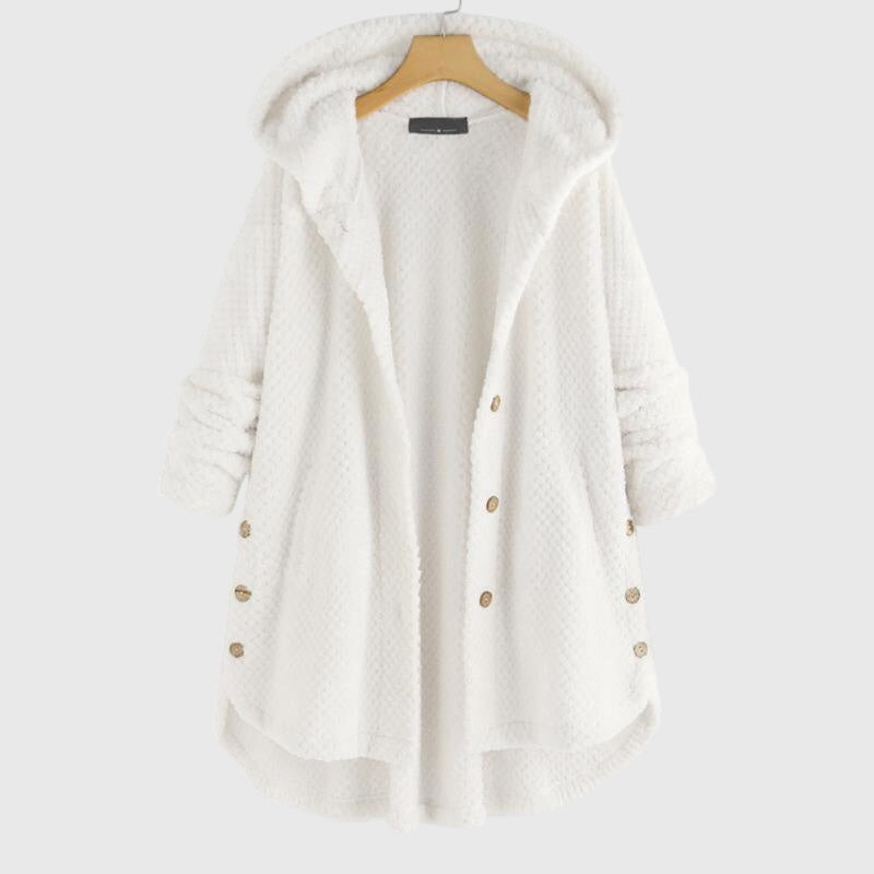 Franca™ - Jachetă din fleece cu glugă