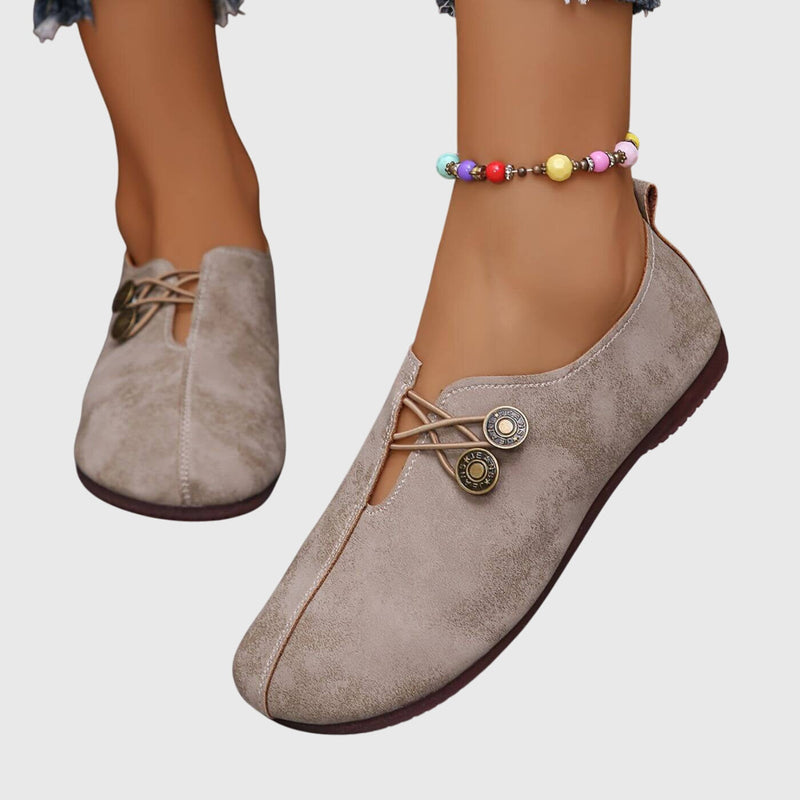 Teresa™ | Pantofi ortopedici din piele