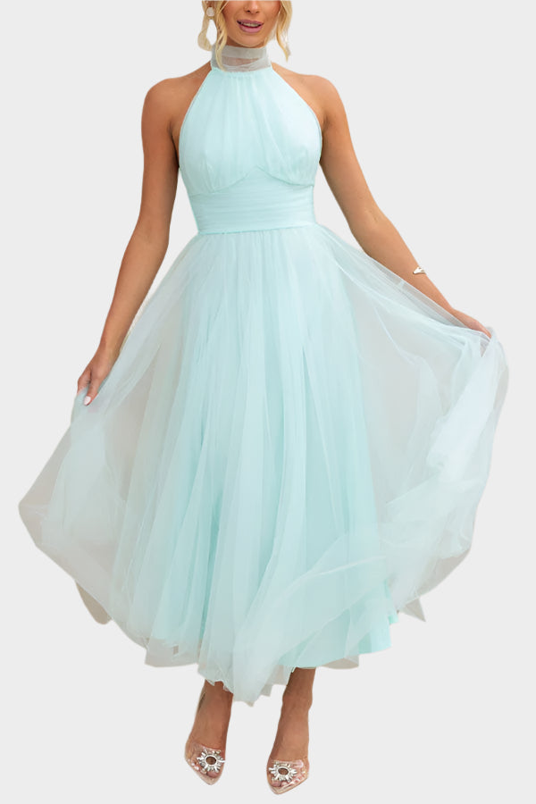 Rochie midi cu dantelă florală