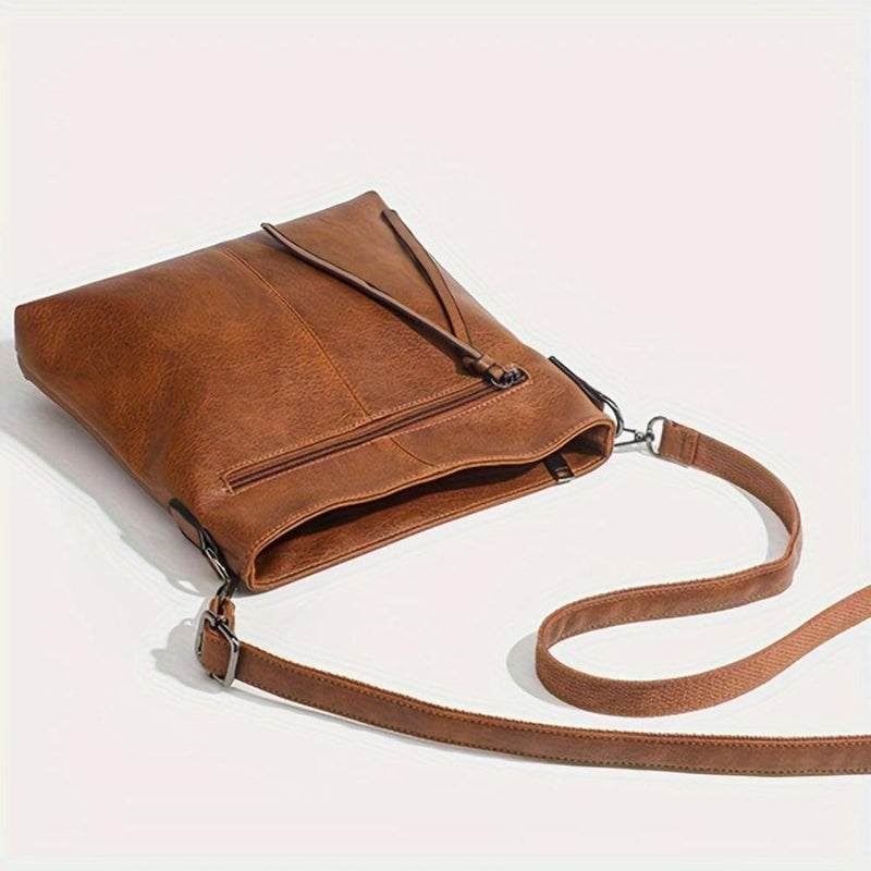 Addison™ Eleganță Simplă | Geantă Retro Pătrată Crossbody