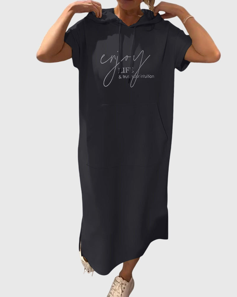 Marlowe™ | Rochie casual tip hanorac