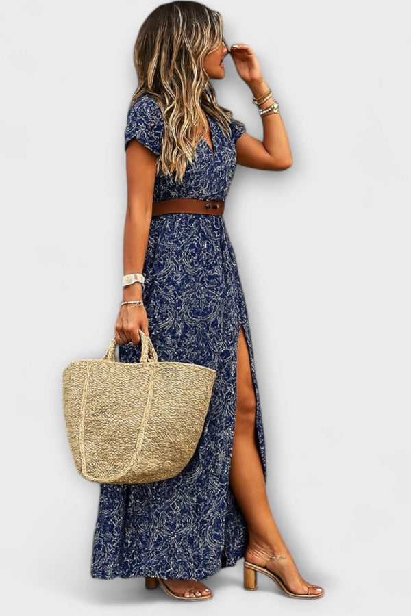 Carmella - Rochie Maxi în Stil Boho