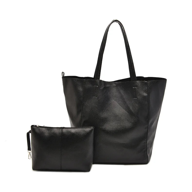 Olivia™ Retro Moalețe | Geantă Tote cu Capacitate Mare