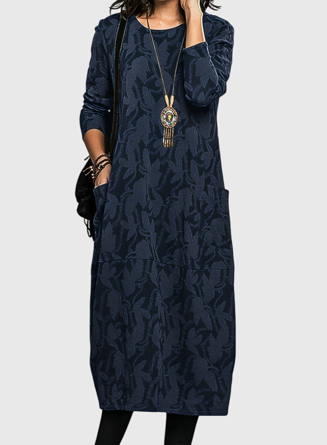 Victoria | Rochie casual cu guler rotund
