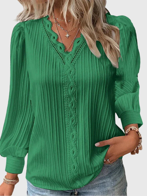 Andrea™ | Bluza elegantă cu pulover