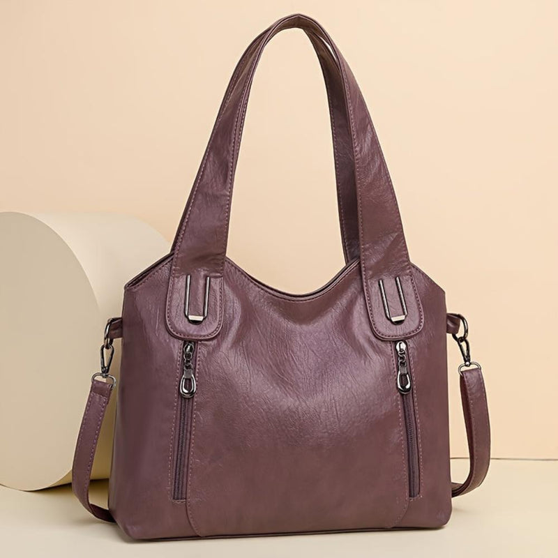 Geantă de umăr statement Lily™ Luxe I Retro Tote