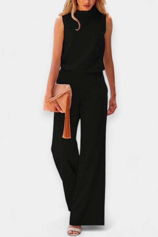 Salopetă fără mâneci aerisită