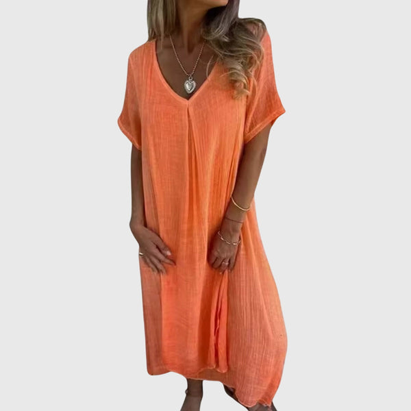 Fiona™ – Rochie elegantă ușoară cu decolteu în V