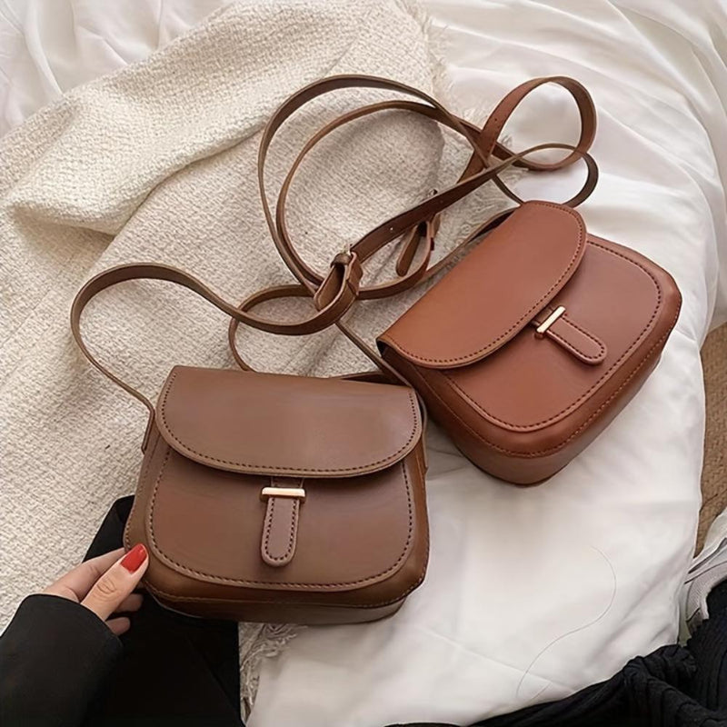 Aria™ Retro Grace | Geantă crossbody elegantă tip șa