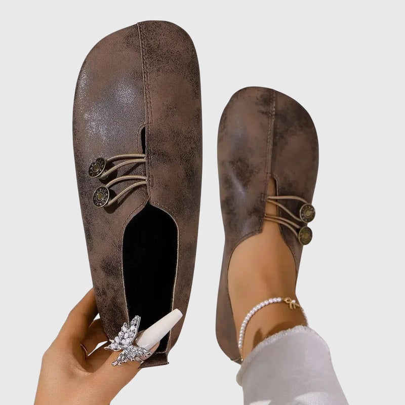 Teresa™ | Pantofi ortopedici din piele