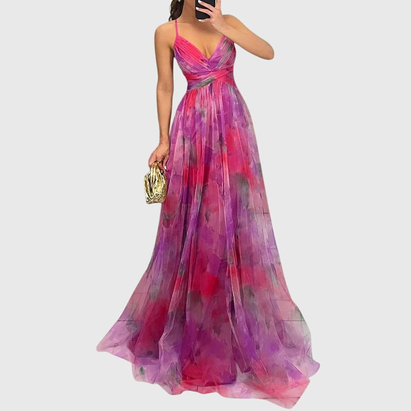 Giselle™ | Rochie maxi florală
