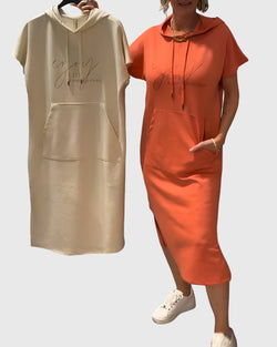 Marlowe™ | Rochie casual tip hanorac