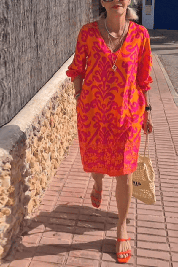 Luna - Rochie Florală Elegantă