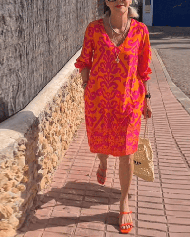 Luna - Rochie Florală Elegantă