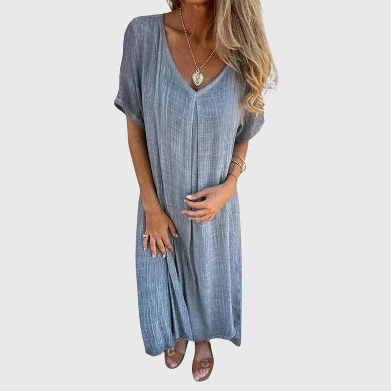Fiona™ – Rochie elegantă ușoară cu decolteu în V