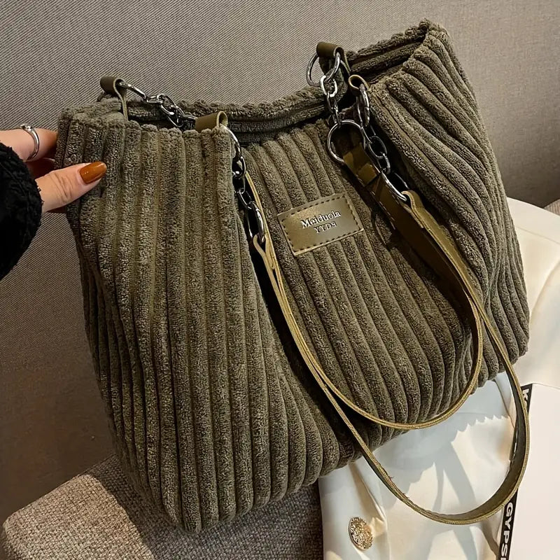 Meiduole™ - Geantă elegantă de mână din catifea côtelée