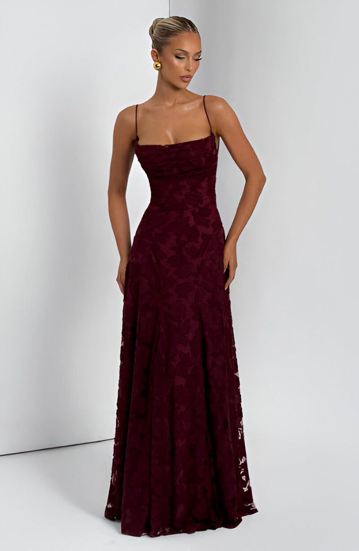 Franciszka™ | Rochie lungă din dantelă