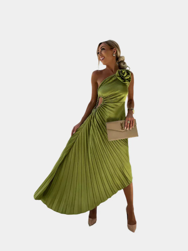 Rochie florală cu note romantice