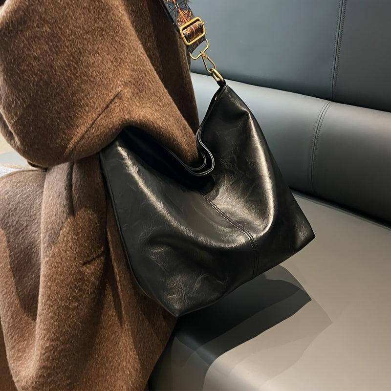 Alora - Geantă Vintage de Umăr din Piele PU Crossbody