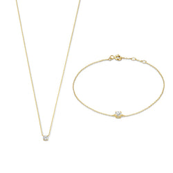 Set de pietre Moissanite Cléa | Aur