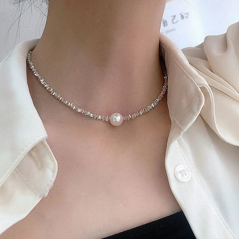Colier de perle exquisite | Aur alb