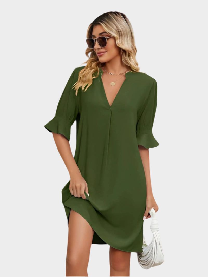 Rochie pliată confortabilă