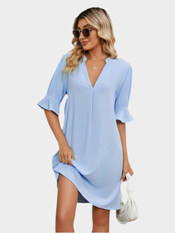 Rochie pliată confortabilă