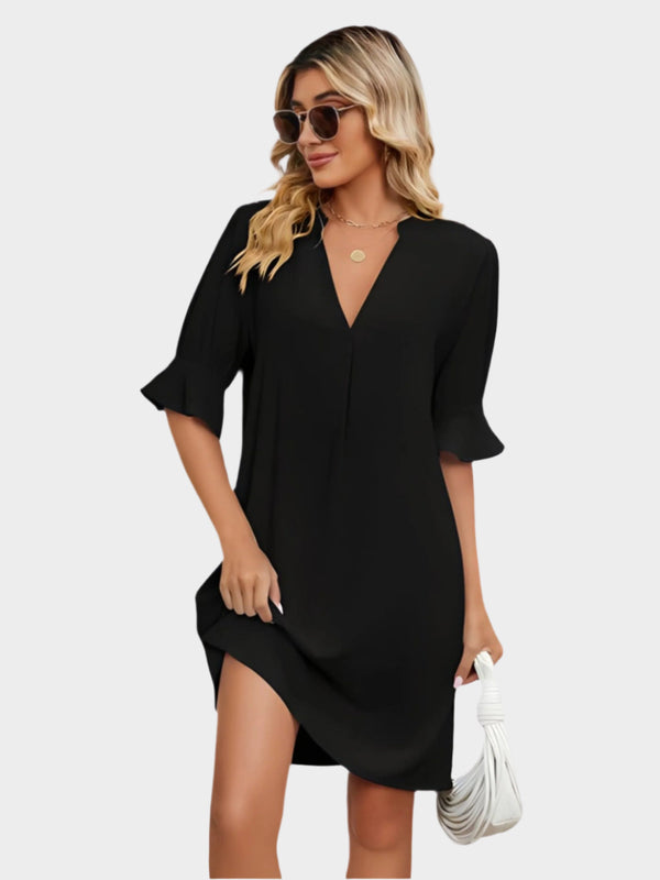 Rochie pliată confortabilă