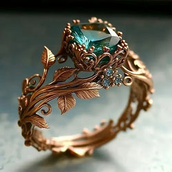 Inel Forestlight Crystal | Aur roz