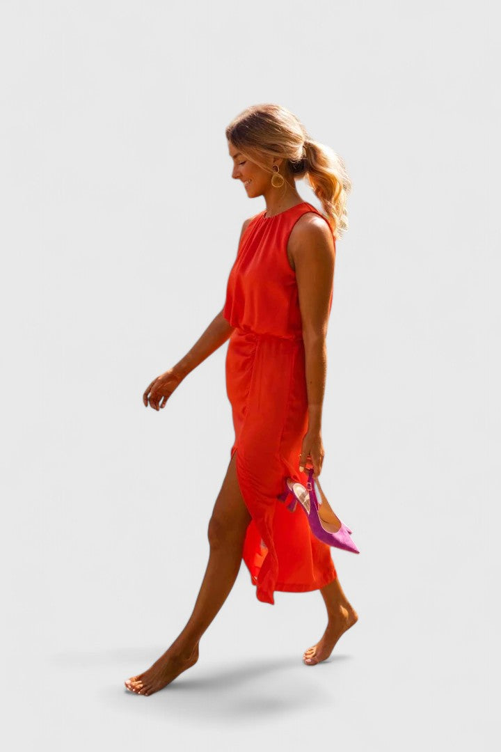 Theonae™ | Rochie midi confortabilă