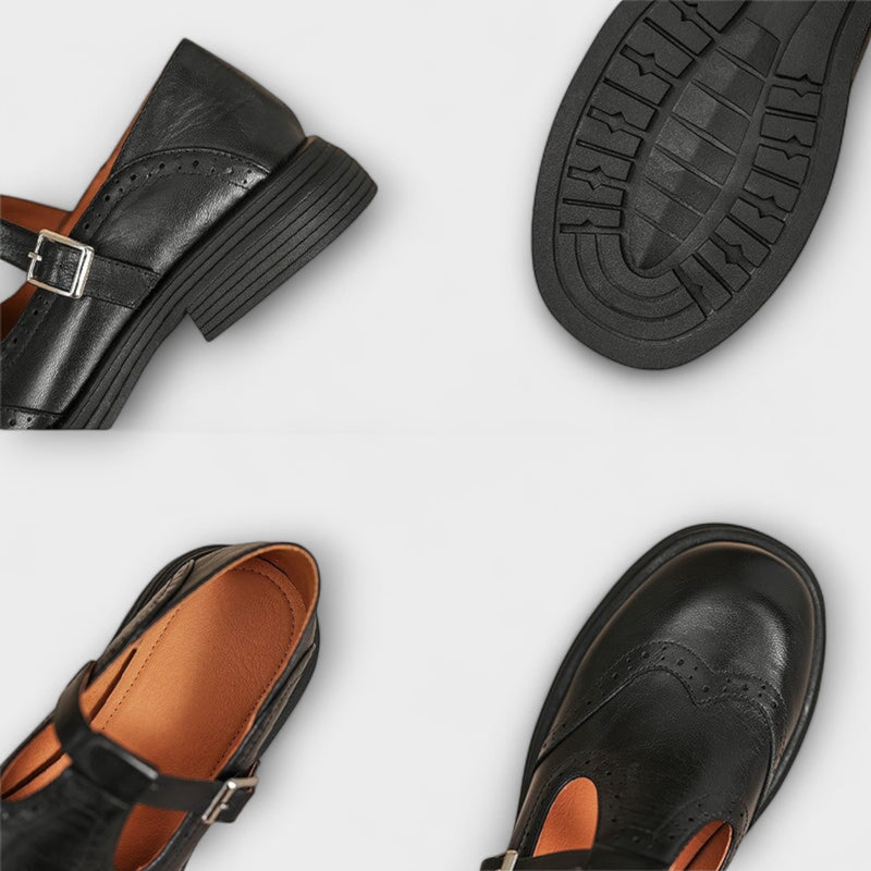 Pantofi confortabili din piele