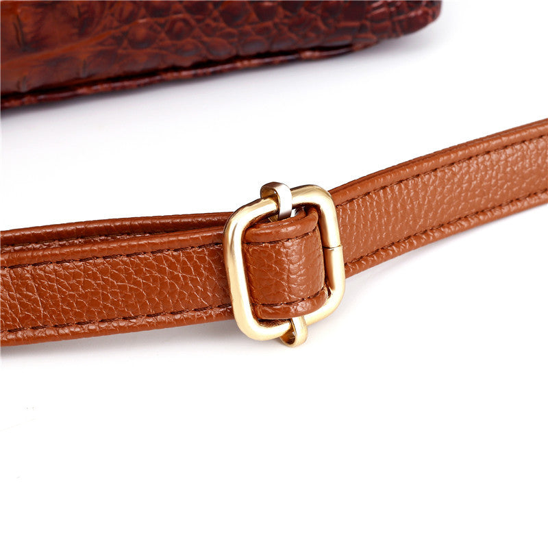 Ella™ Geantă Vintage Versatilă Classic Croc