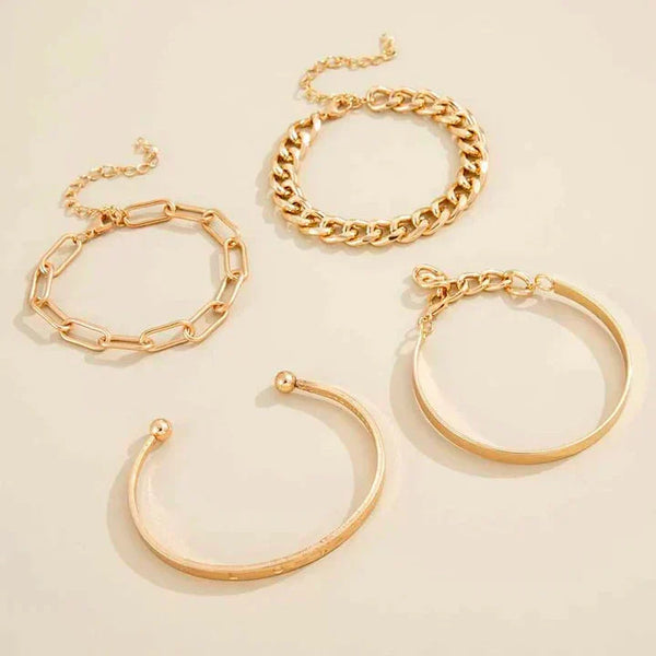 Set brățări Elan Mercer | Aur