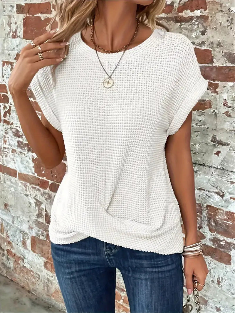 Samira | Tricou cu guler rotund