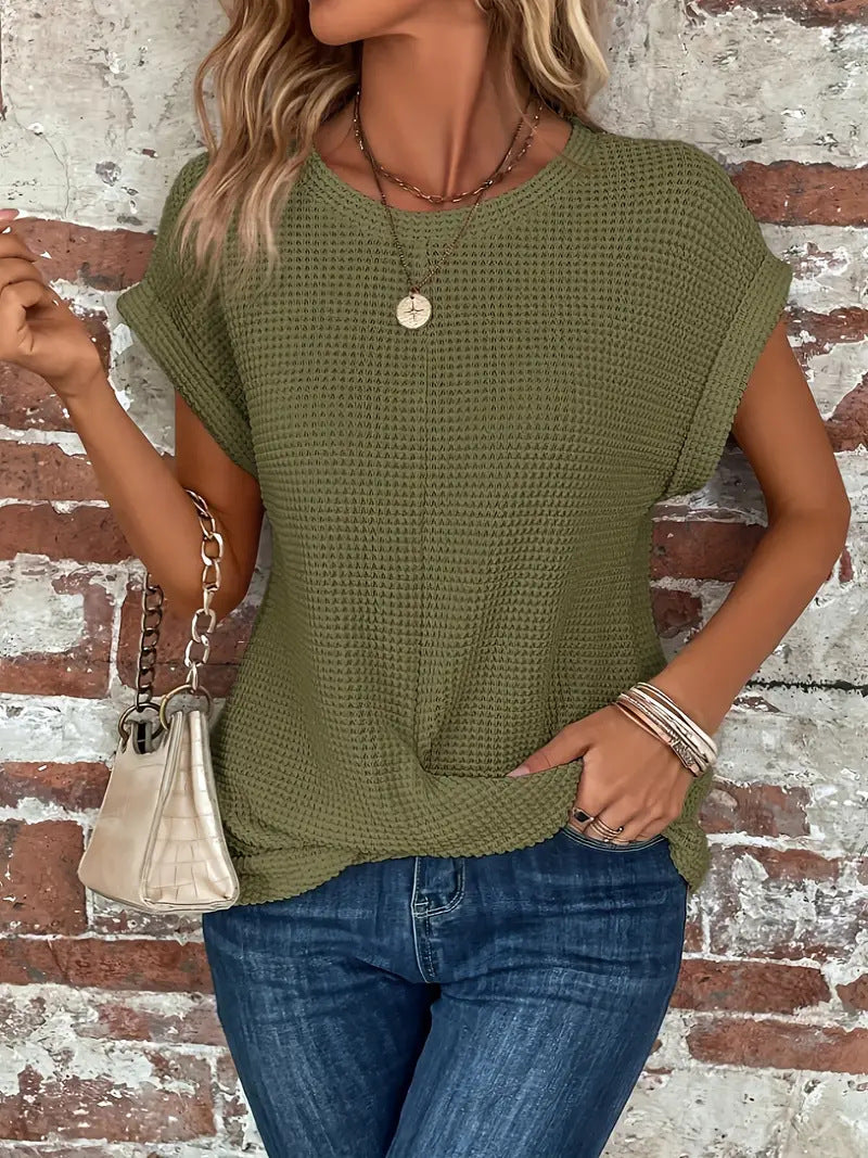 Samira | Tricou cu guler rotund