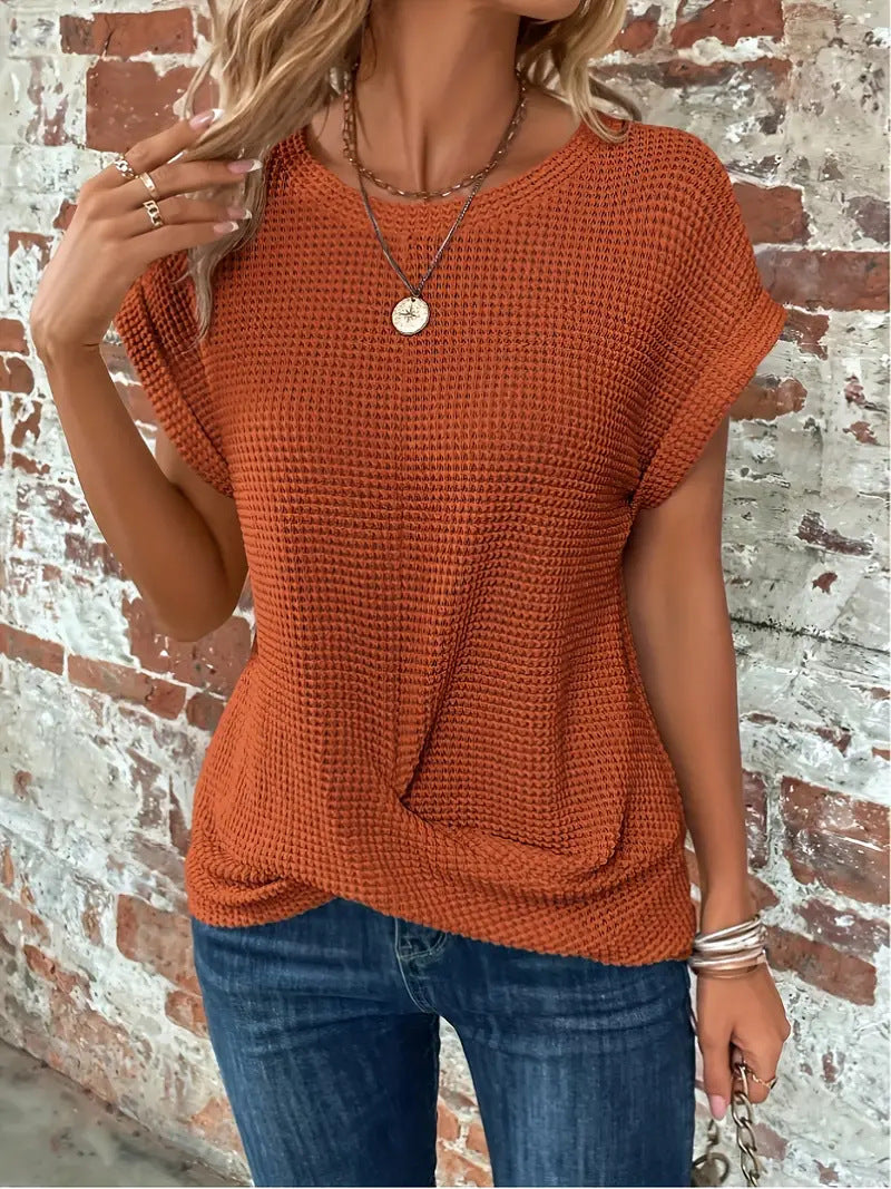 Samira | Tricou cu guler rotund