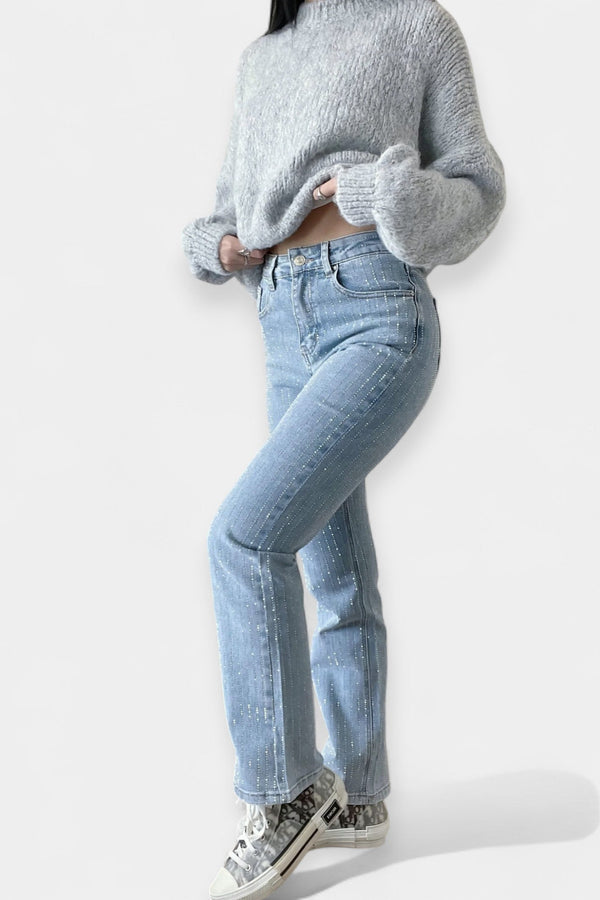 Blugi strălucitori de vară