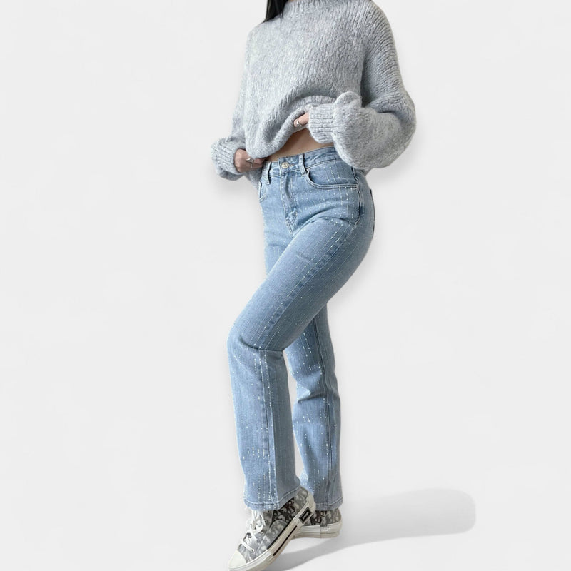 Blugi strălucitori de vară