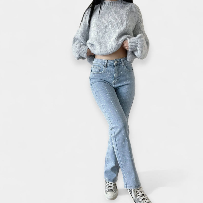 Blugi strălucitori de vară